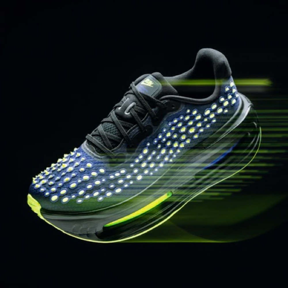 Nike Vomero Premium QS Black Violet Glow-Rush size M 8 wmns 9.5 BNWT - Picture 3 of 6